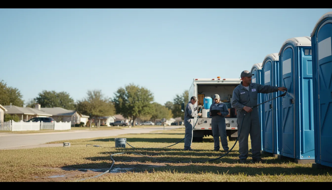 Long-Term Portable Toilet Rental in Cadillac, MI near me